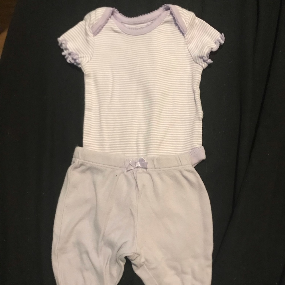 Faded glory short sleeve outfit set